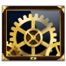 Steampunk System Preferences Icon 96x96 png